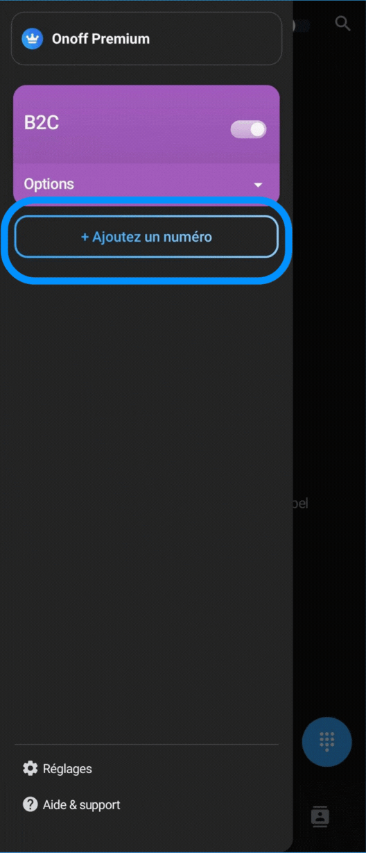 Ajouter un numéro depuis App mobile (android) (2) (2).gif